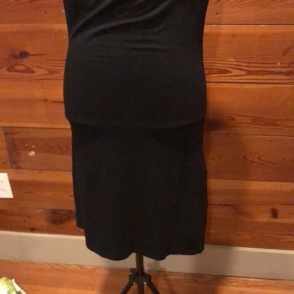 Amour Vert Paris eco Friendly Cowl Neck Black Dre - Picture 5 of 16